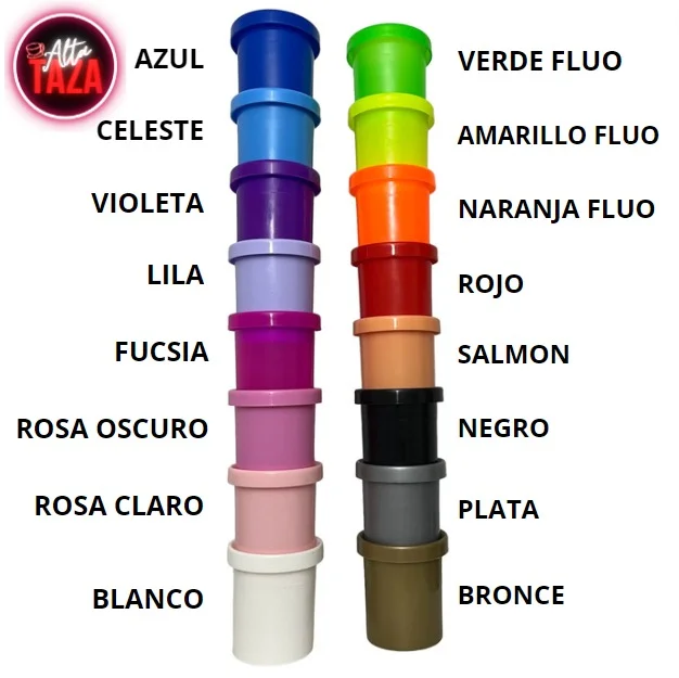 BLANCO ALTA TAZA interior de taza para impresión 3d con borde polimero AT