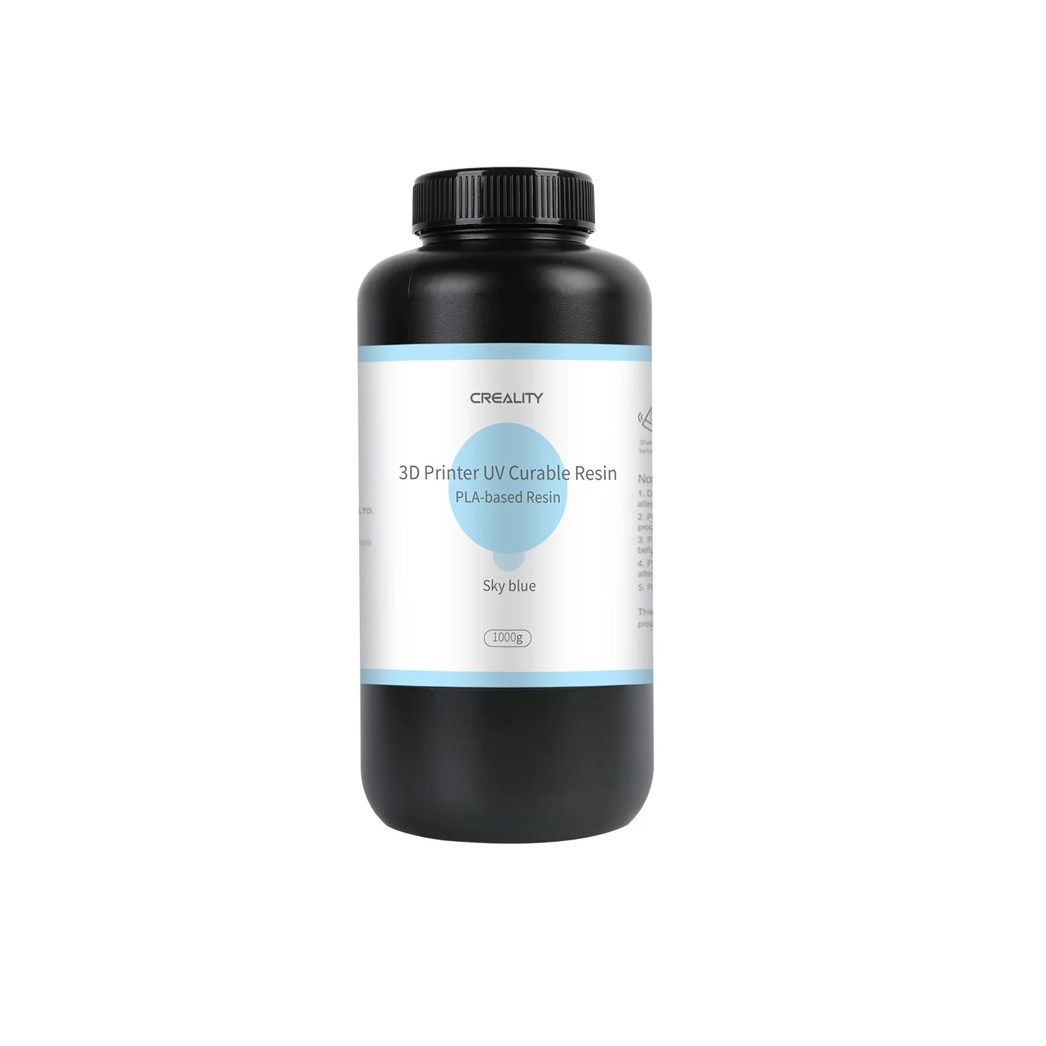 Azul Cielo SKY BLUE Resina Curable UV a base de PLA Creality 500g  0.5kg - 3302170006