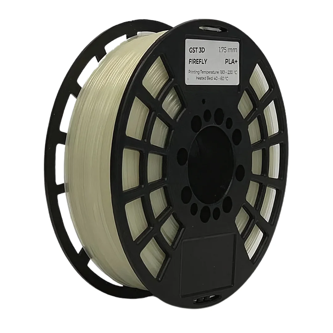 FIREFLY (brilla en la oscuridad) GST sin caja PLA Filamento 3D 1.75 1KG